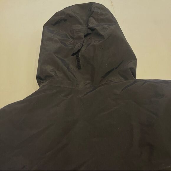 Lands' End Men's Squall Snow Jacket Black w/reflective trim Full Zip Size Medium - Picture 12 of 14